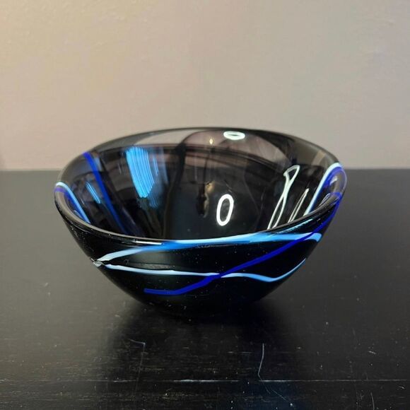 Kosta Boda vintage Contrast bowl nwot - Picture 2 of 8